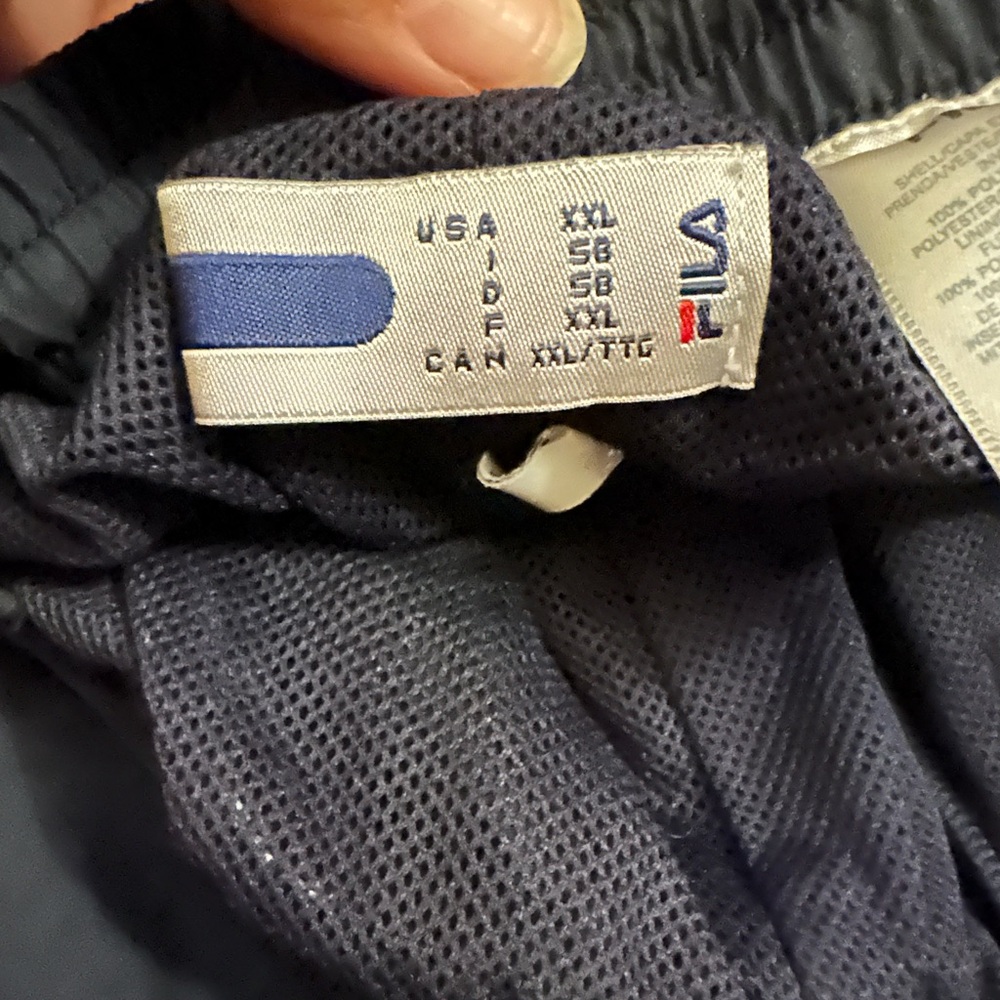 Vintage fila track pants
